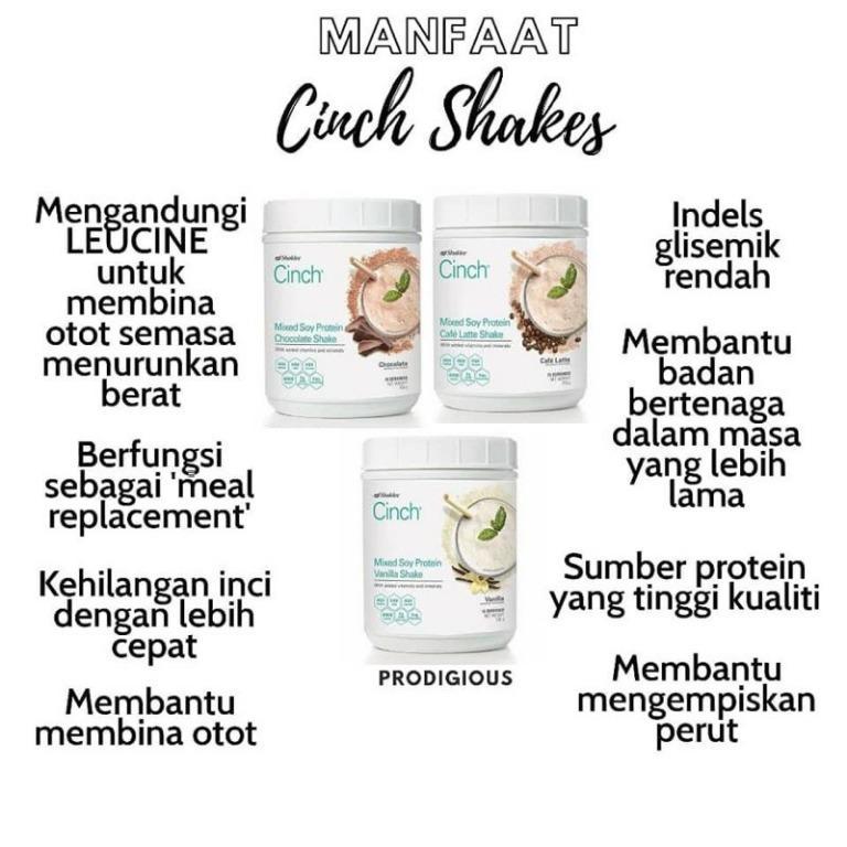 🔥READY STOCK🔥Shaklee Life Cinch® Mixed Soy Protein (Chocolate/Cafe ...