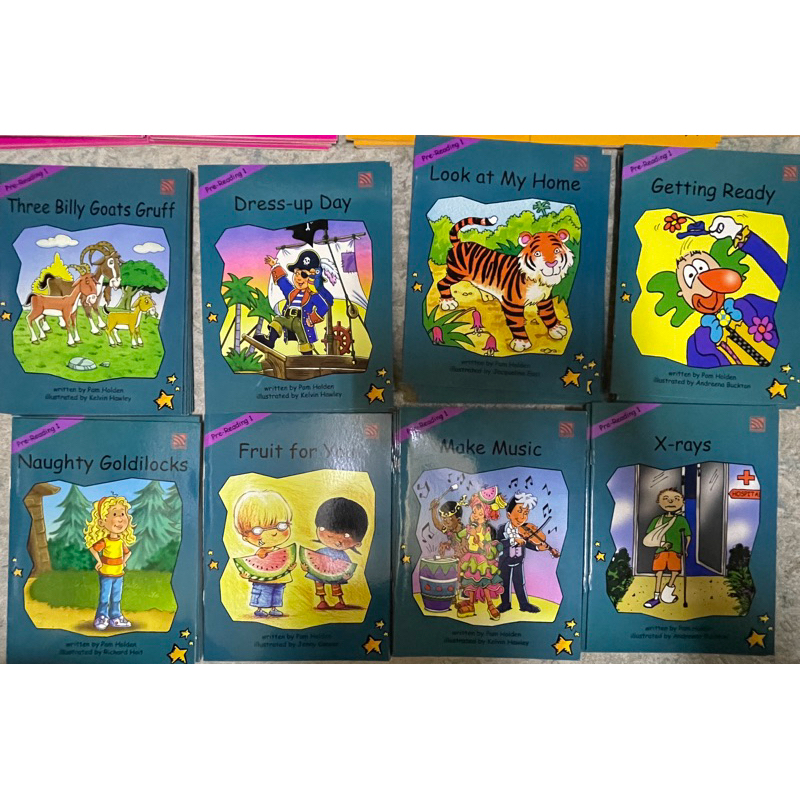 Pre Reading 1 : Children English Story Reading Books by Pam Holden Ages ...
