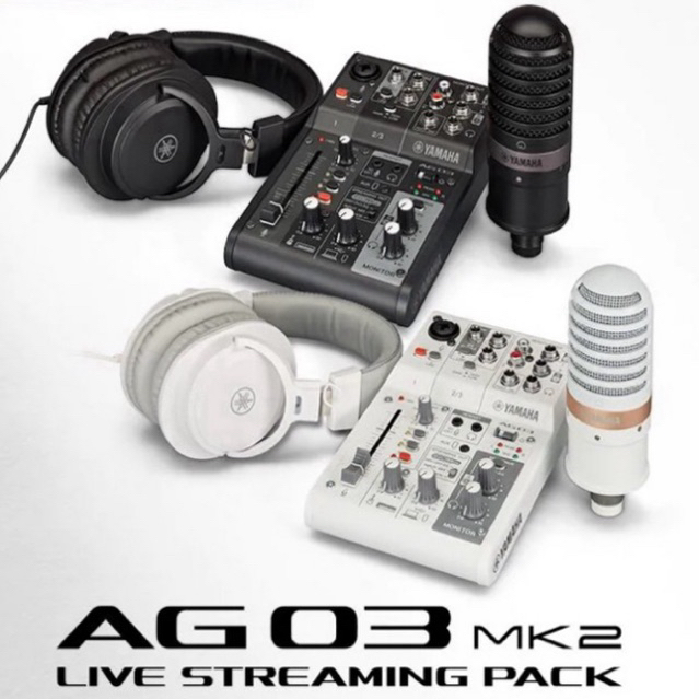 YAMAHA AG03MK2 LSPK Live Streaming Pack | Shopee Malaysia