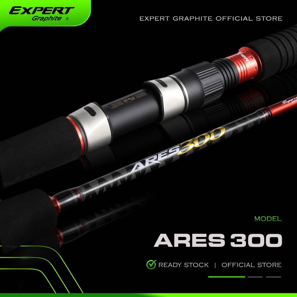 Expert Graphite Ares 300 SALTWATER Jigging Rod | Shopee Malaysia