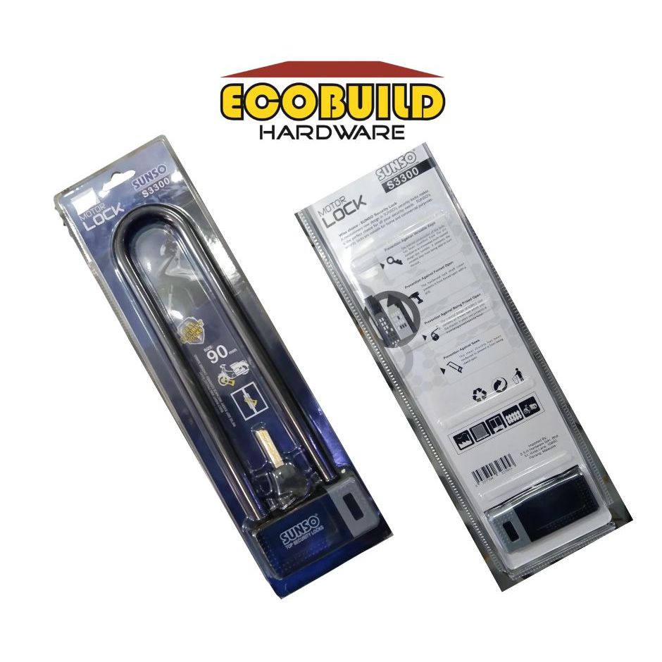 Sunso S3300 Motorcycle Lock | Shopee Malaysia