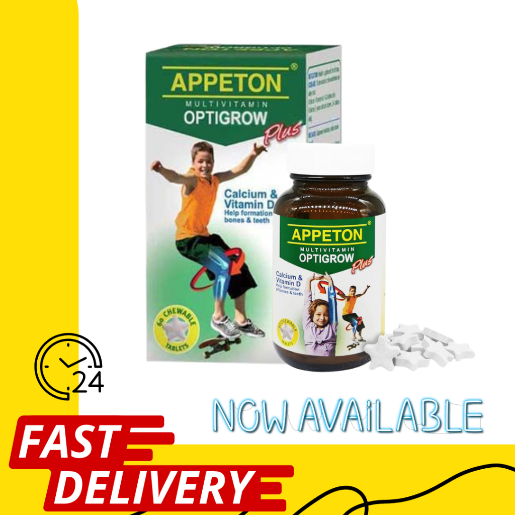 Appeton Multivitamin Optigrow Plus | Shopee Malaysia