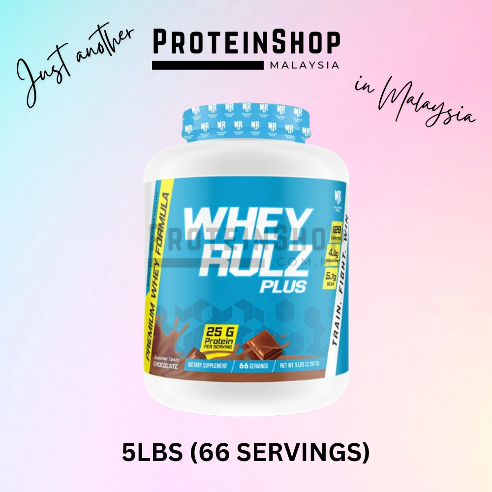 Musclerulz Whey Rulz Protein Plus (5lbs) | Shopee Malaysia