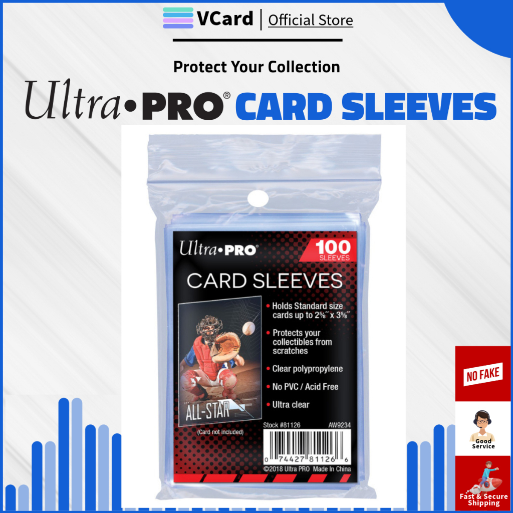 1000 Ultra PRO Premium Soft Sleeves Platinum Card Protectors Standard 10 x 100ct