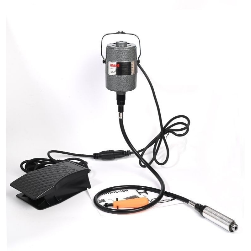 Winsa Flexible Shaft Drill Set with Handpiece & Foot Pedal / Mesin