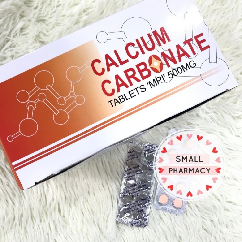 Mpi Calcium Carbonate 500mg 10s Shopee Malaysia