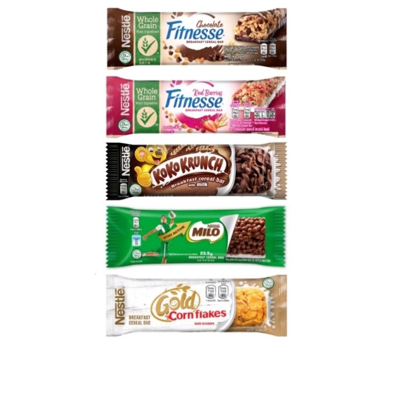 NESTLE Breakfast Cereal Bar Fitnesse Chocolate 23.5g Red Berries