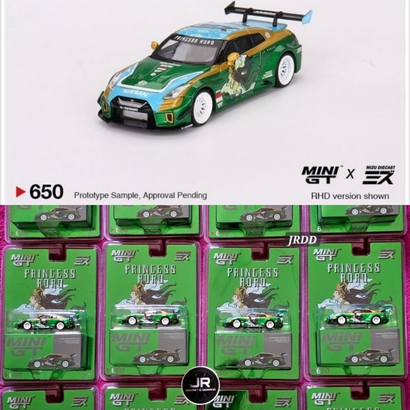 Mini GT Nissan R35 Princess Roro Mizu Exclusive | Shopee Malaysia