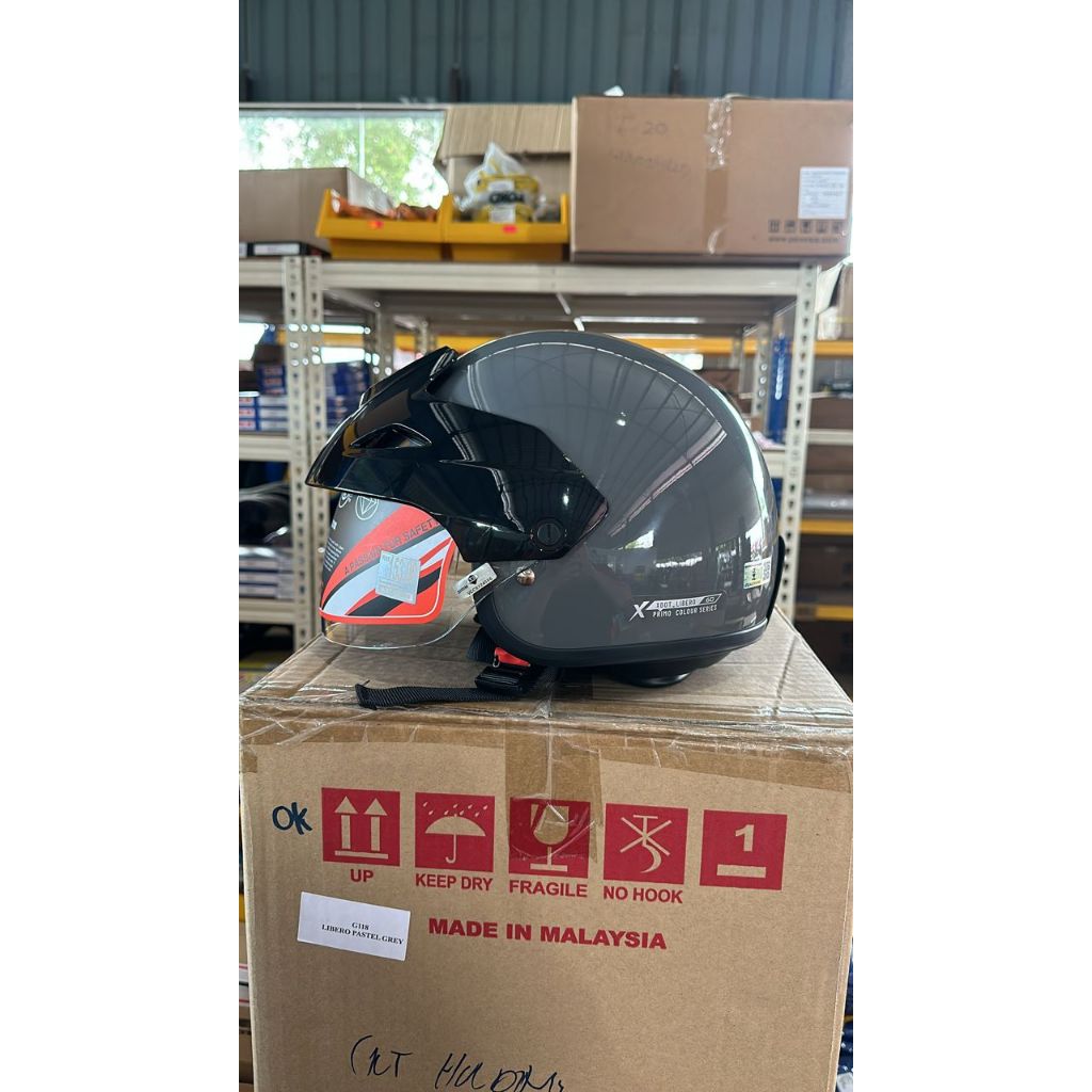 ORIGINAL X-DOT G118 Libero Half Helmet Vespa Scooter Cruiser Separuh ...