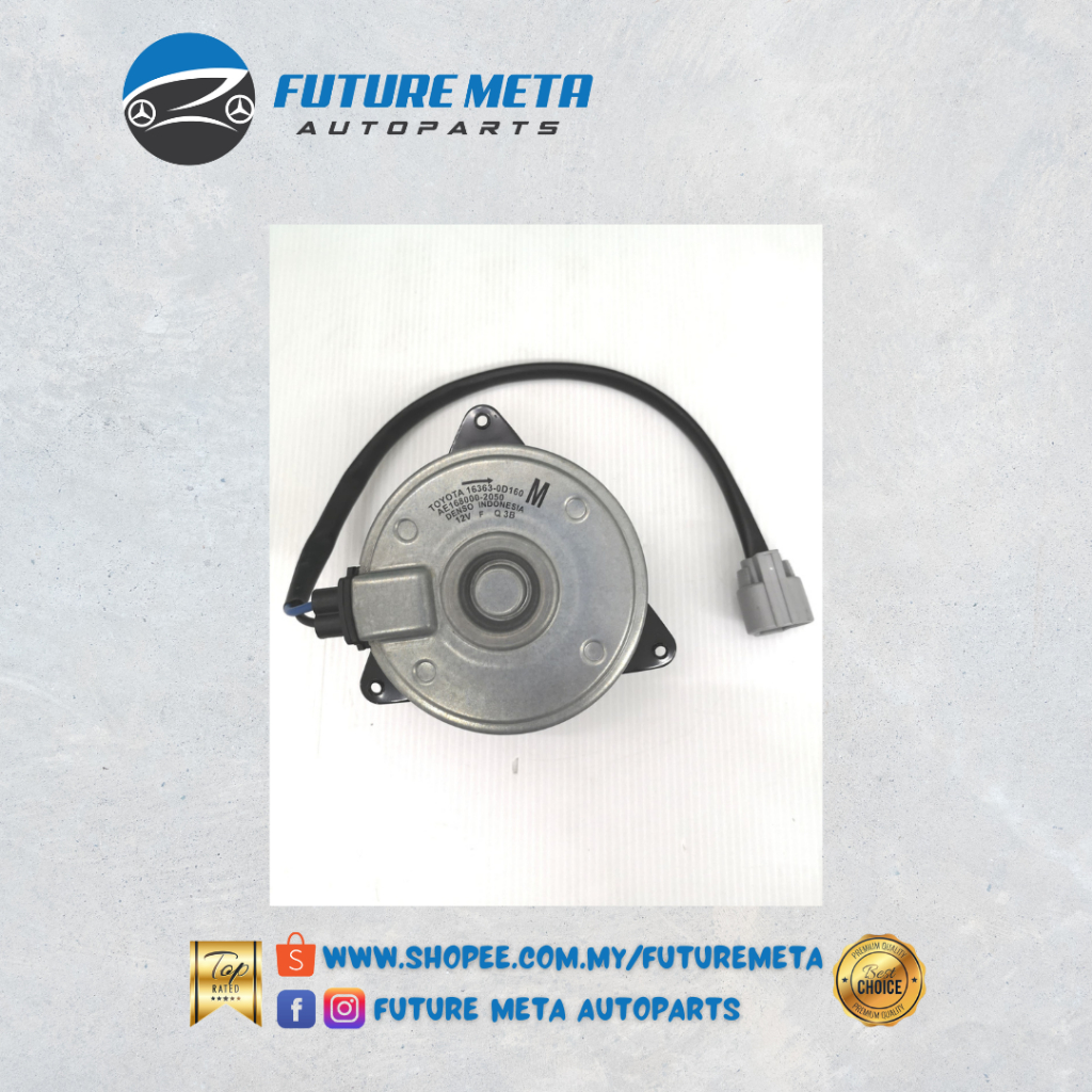 🔥 100% DENSO Radiator Fan Motor 16363-0H140🔥 *TOYOTA CAMRY ACV40 2.0/2. ...