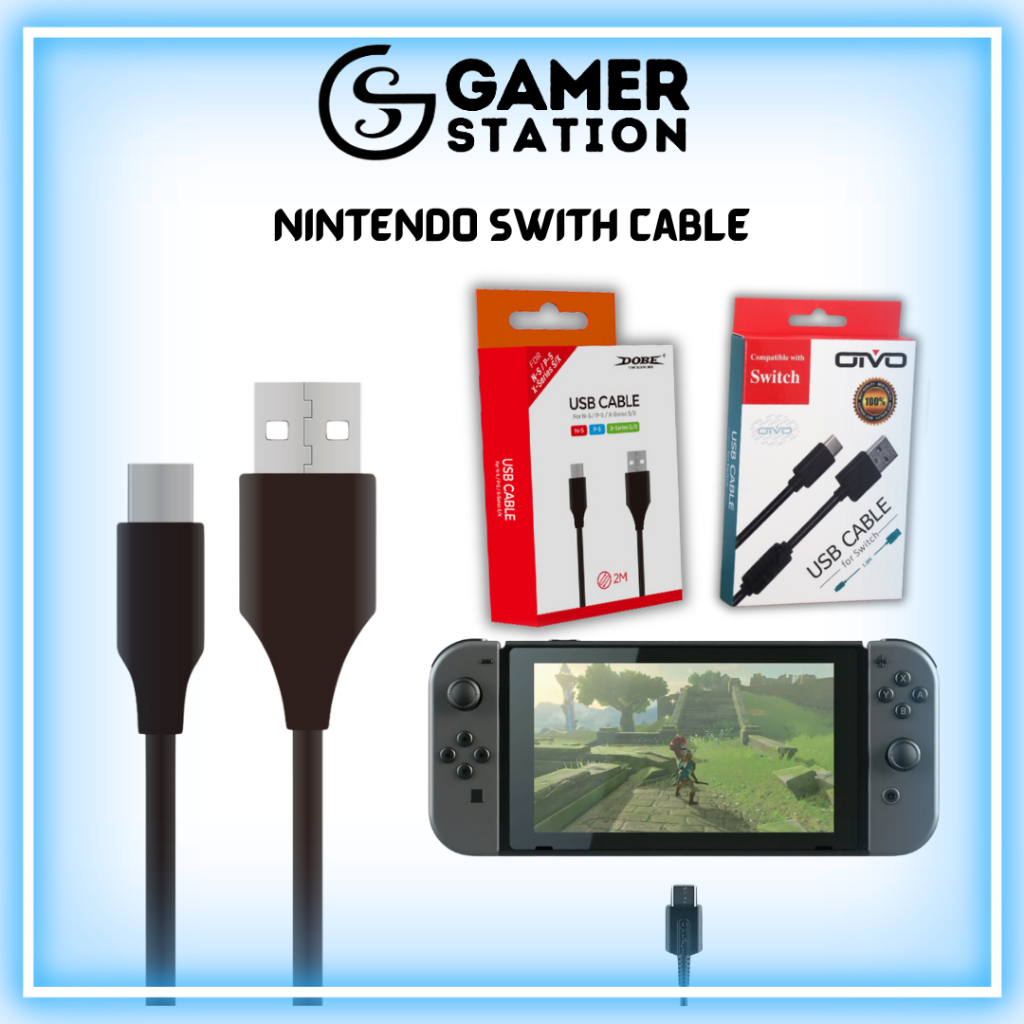 Nintendo Switch USB to Type C for data charging cable Gamepad