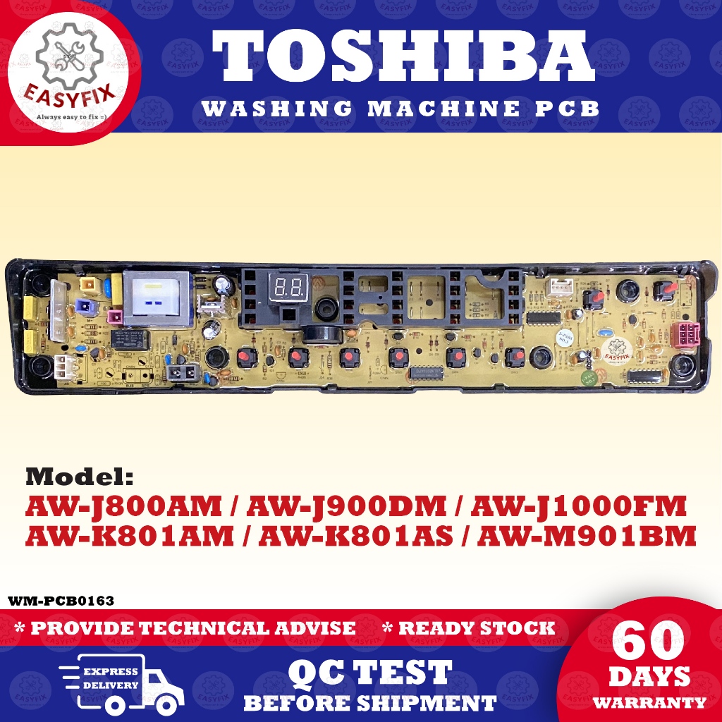 TOSHIBA AW-J800AM / AW-J900DM / AW-J1000FM WASHING MACHINE