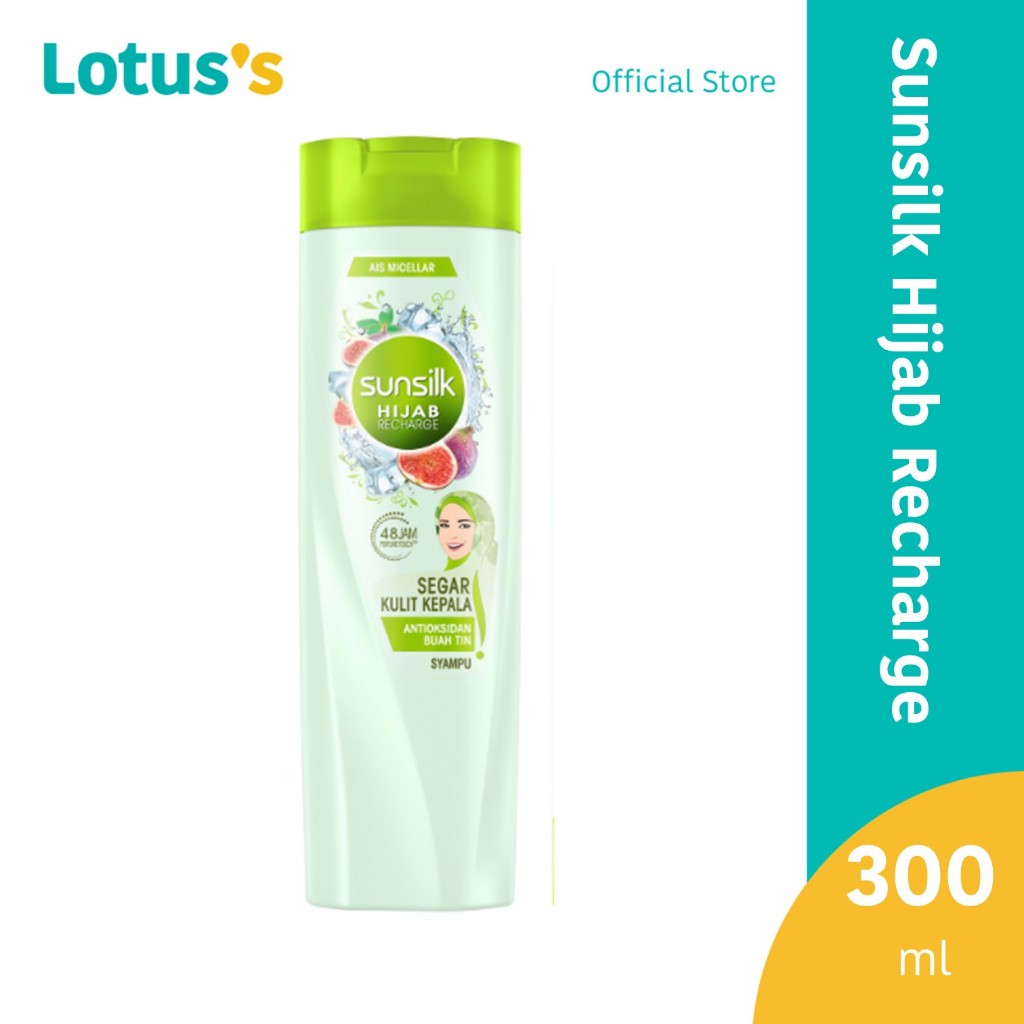 Sunsilk Hijab Recharge Hijab Refresh Shampoo 300ml | Shopee Malaysia
