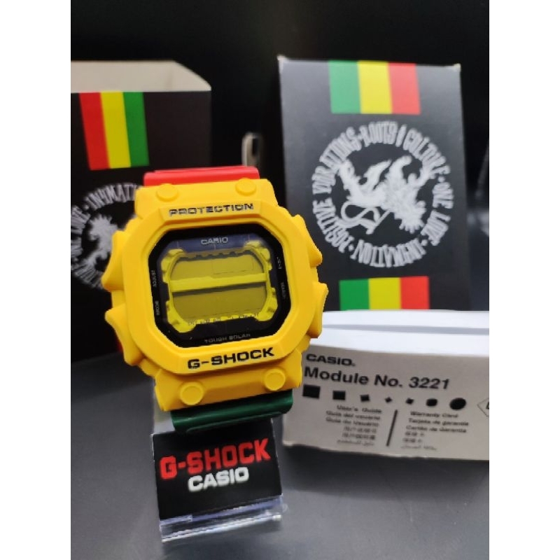 ORIGINAL G-SHOCK GX56 RASTA KING (READY STOCK!!)