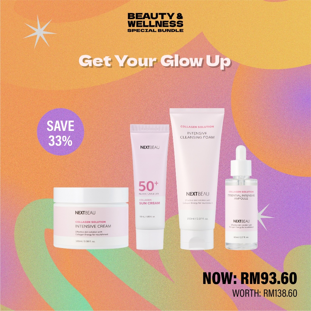 [Special Bundle] NEXTBEAU Collagen Solution Intensive Skincare Set ...