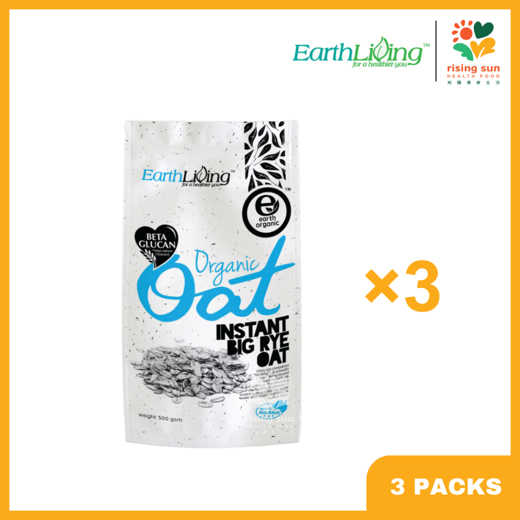 Earth Living Instant Rye Oat (500g x 3) - Triple Packs | Shopee Malaysia