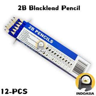 [ready Stock] Joyko 2b Pencil Exam Grade 2b Graphite Pencil Pensel 