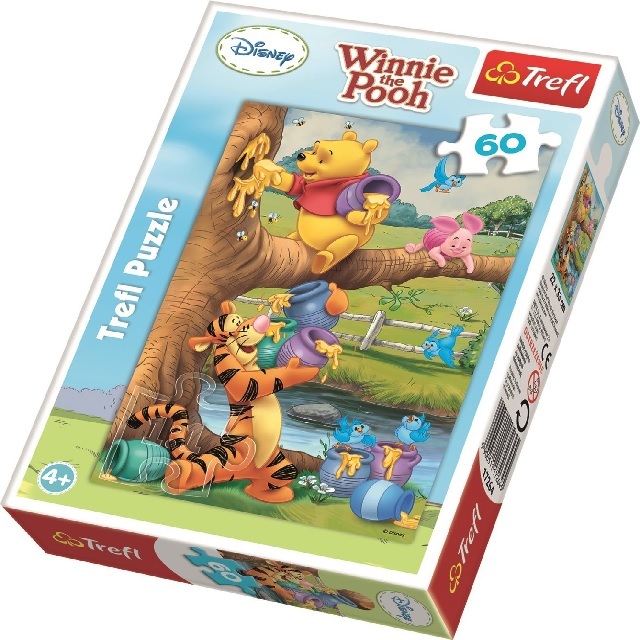 Disney Winnie The Pooh A Little Something 60 Pieces Trefl Puzzle ...