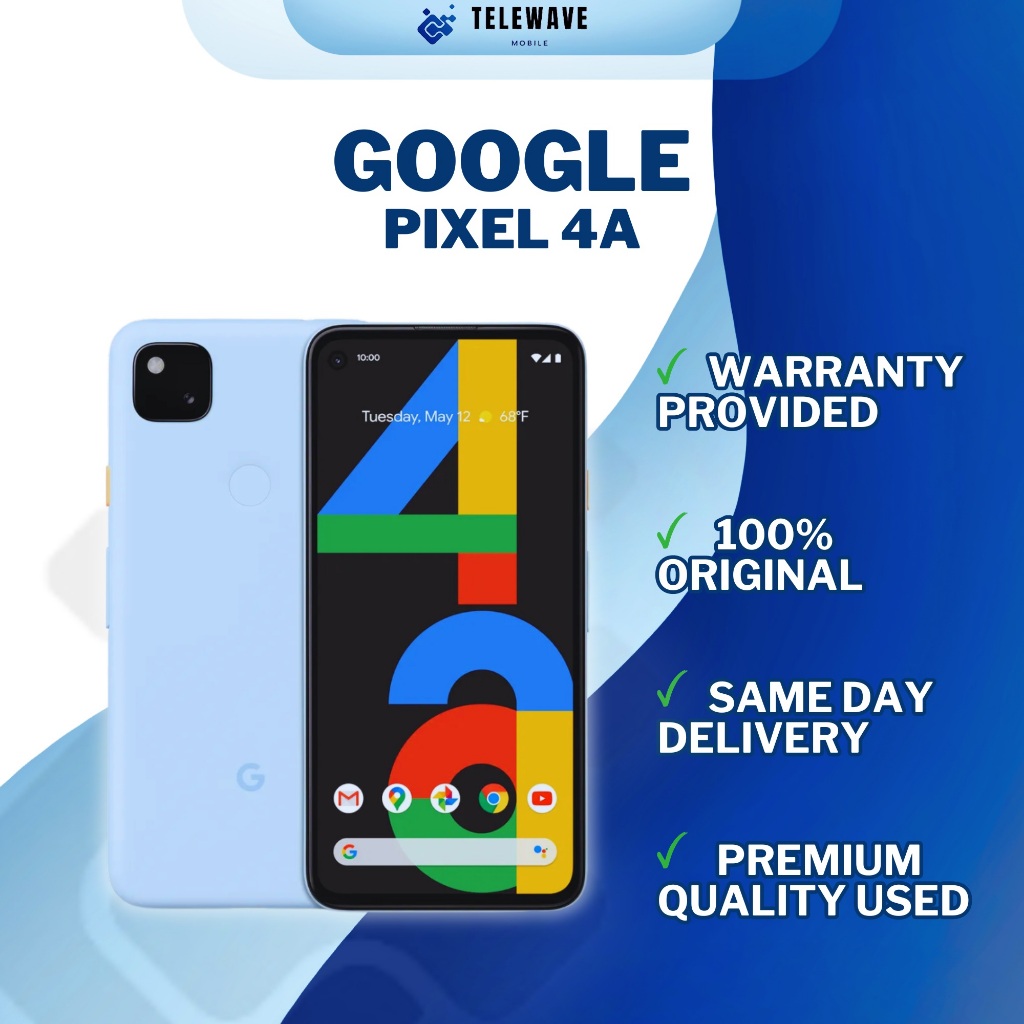 Google 暖か Pixel 4a（128GB）Barely Blue