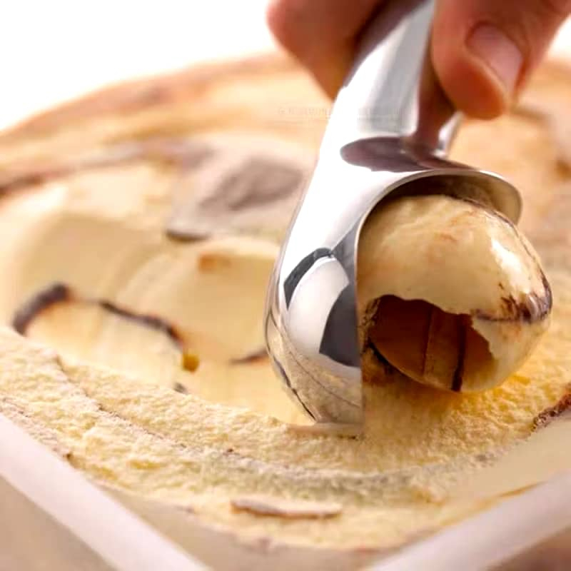 That Scoop Dipper Cucharita Gelato, Alluminio, Argento, 1. cm