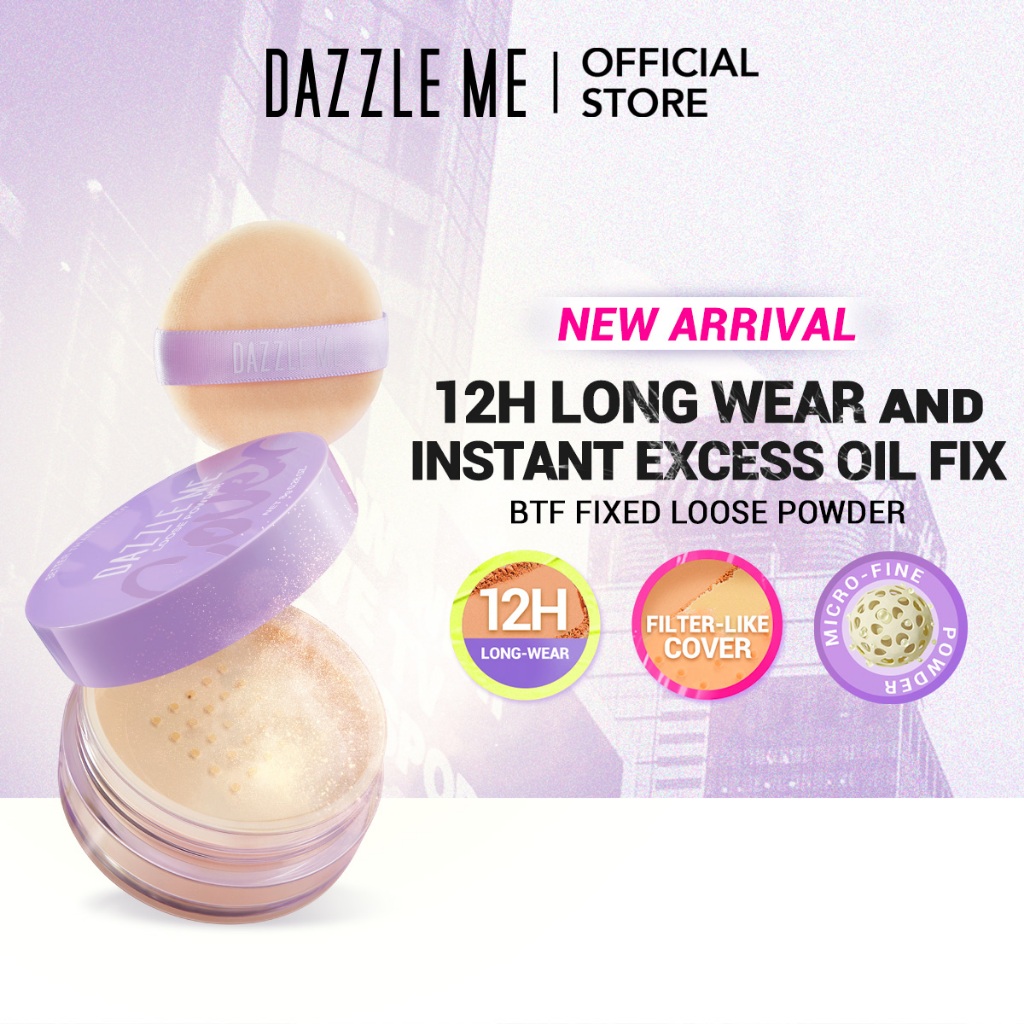 [NEW!!] DAZZLE ME Better Than Filter Fixed Loose Powder Oil Control 12H ...