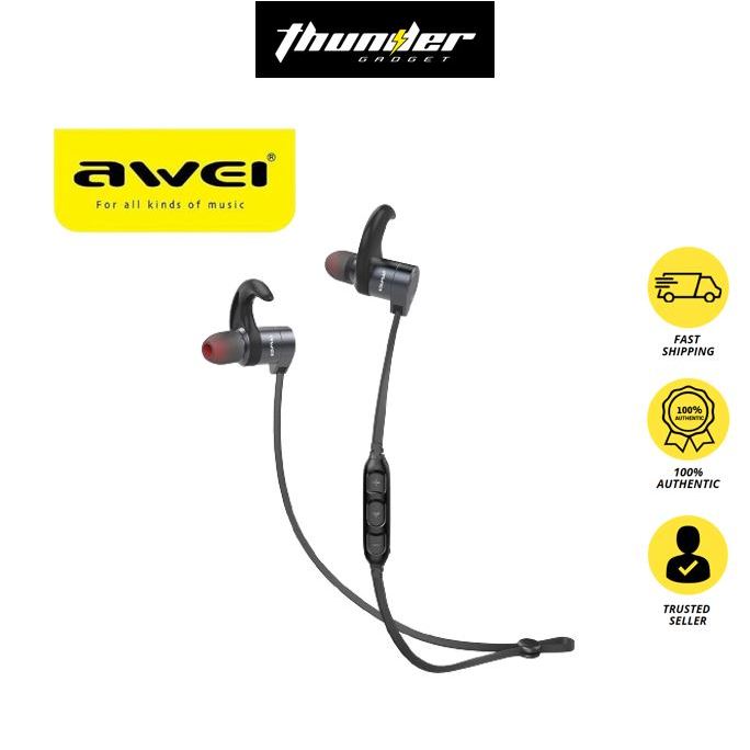 Awei Magnetic Switch Wireless Sports Earphone (AK3) 12 Hours Sport
