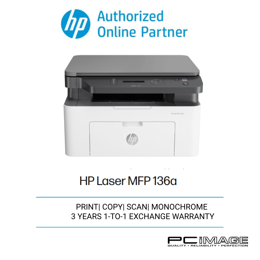 HP Laser MFP 136a Printer | Shopee Malaysia