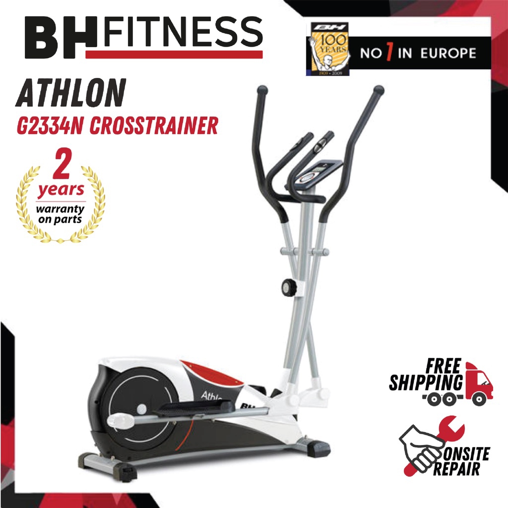 BH FITNESS G2334N Athlon Elliptical Cross Trainer Shopee Malaysia