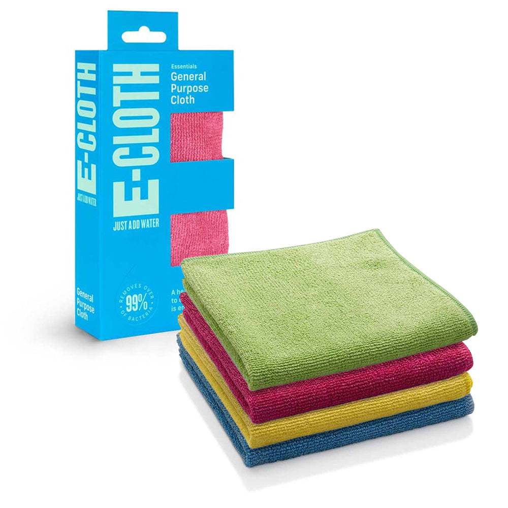 E-Cloth General Purpose Eco Cleaning Cloth Pack - 4pcs | Shopee Malaysia