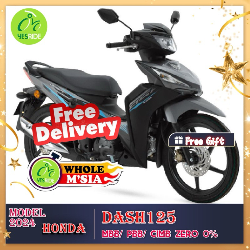 Scooters Wave Dash 110 Price HONDA DASH 125 (2 DISC) MOTOSING Only