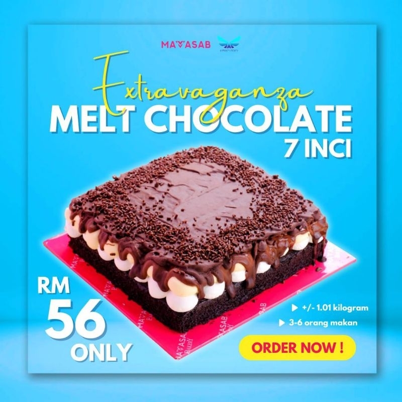 Kek Petak Saiz 7 inci | Shopee Malaysia
