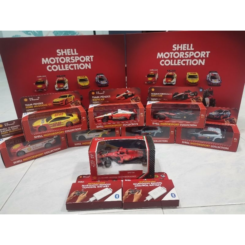 Shell 1/43 Motorsport Collection(2022) (8 Cars + 2 Remote Control + Not ...