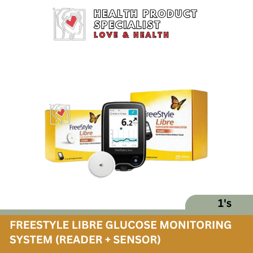 FreeStyle Libre Glucose Monitoring System (Reader + Sensor EXP 04/2025