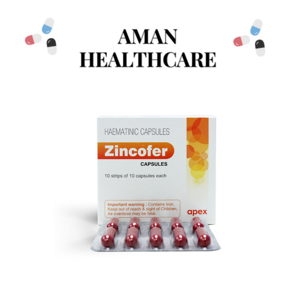 ZINCOFER HAEMATINIC CAPSULES 10'S (1 STRIP) | Shopee Malaysia