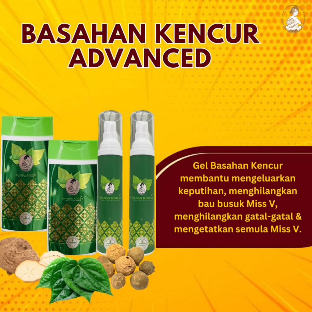 BASAHAN KENCUR ADVANCED TRADISI BIDAN ISTANA | Shopee Malaysia