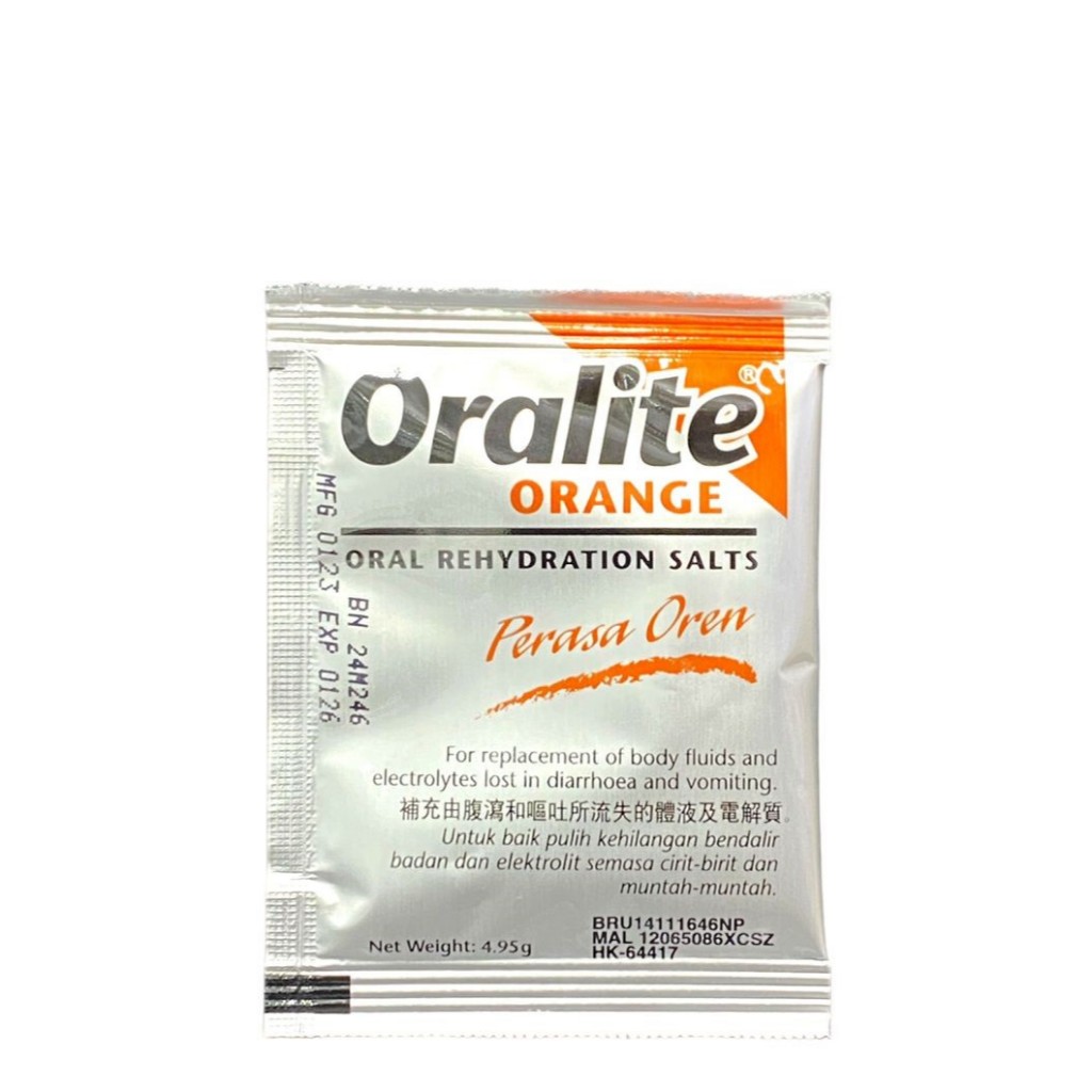 Oralite ORS Plus Oral Rehydration Salt [ORANGE] -1PKT | Shopee Malaysia