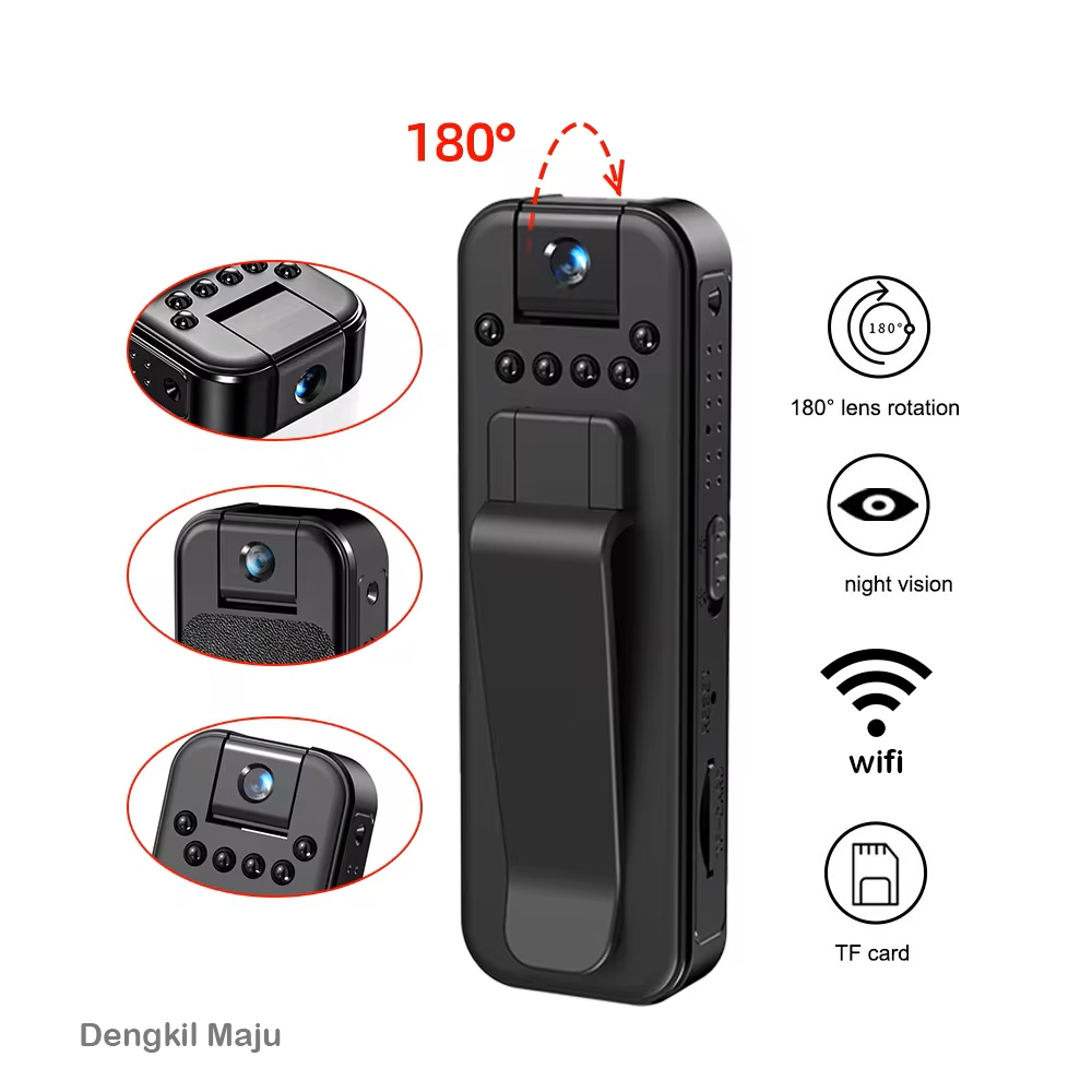 L7 Wifi Mini Camera Portable Small Video Motion Detection Recorder Infrared  Night Vision Wearable Body Cam Meeting