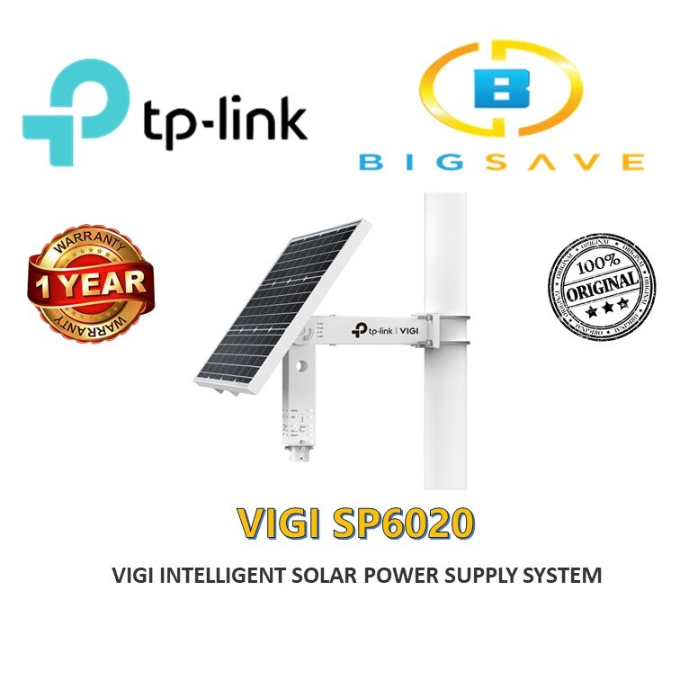 TP-LINK VIGI SP6020 VIGI INTELLIGENT SOLAR POWER SUPPLY SYSTEM | Shopee ...