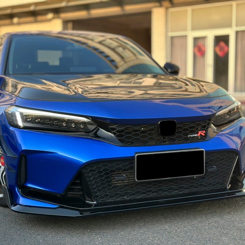 Honda Civic `2022 FE Type R Front Lip For Type R Bumper | Shopee Malaysia