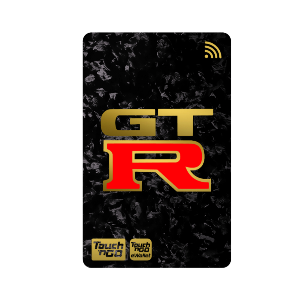 Forged Carbon ASIA CAR STICKER FOR T*G TNG Card TOUCH N GO NFC Card ...