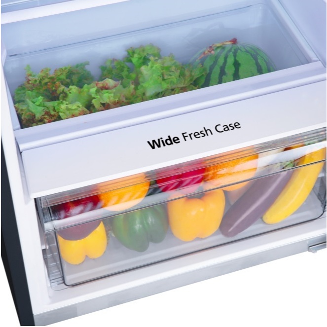 Panasonic 395L Inverter 2-Door Top Freezer Refrigerator NR-TL381BPKM ...