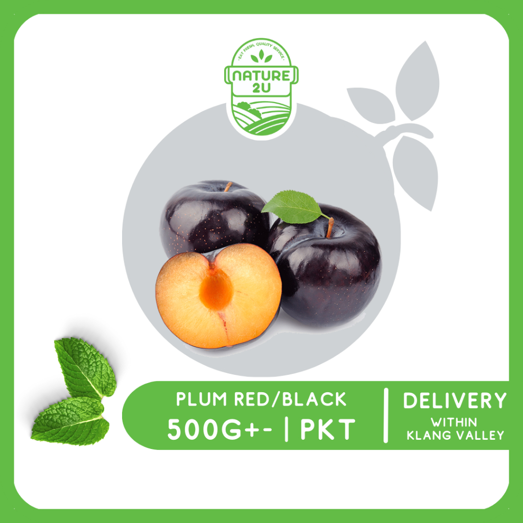 Nature2U Fresh Fruit - Plum / 李子 (500G+- | PKT) | Shopee Malaysia