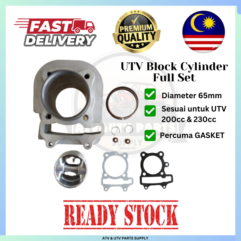 UTV Block Cylinder Full Set 200cc, 230cc🔥LOCAL READY STOCK🔥 | Shopee ...