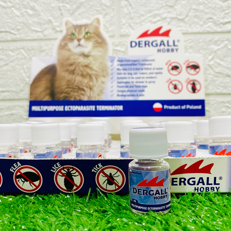 DERGALL HOBBY MULTIPURPOSE ECTOPARASITE WATER REFILL (5ML) | Shopee ...