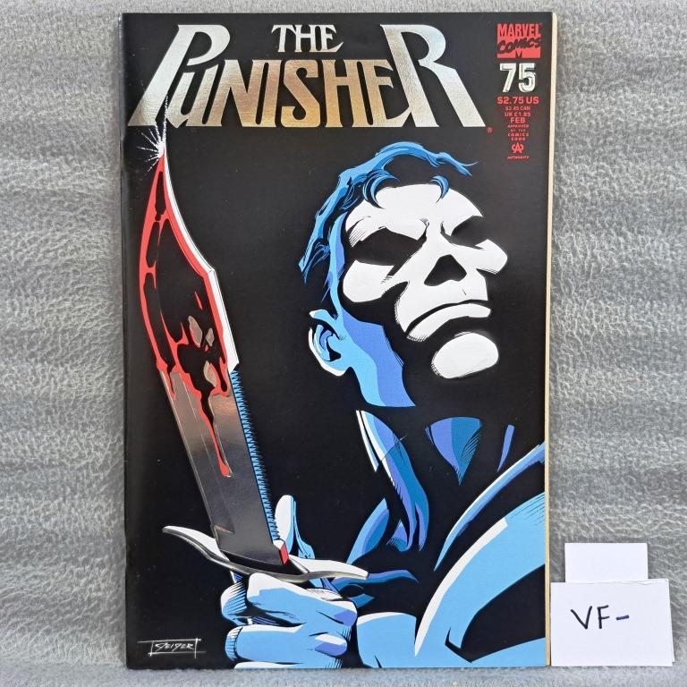 Punisher #75 Cardstock Foil Cover (2nd Series Marvel Comics) Dan Abnett ...