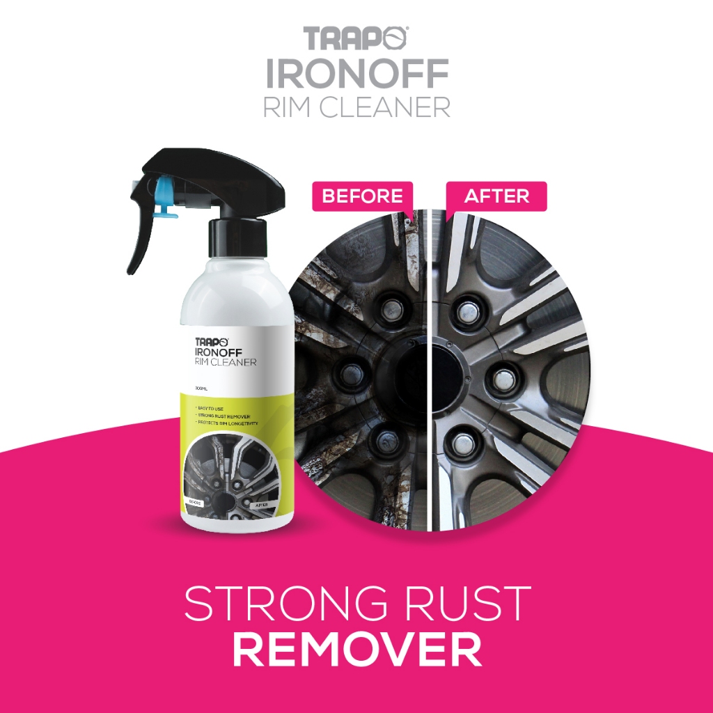Trapo IronOFF Car Rim Cleaner (Rim Shampoo / Rim Cleaner / Tyre Rim ...