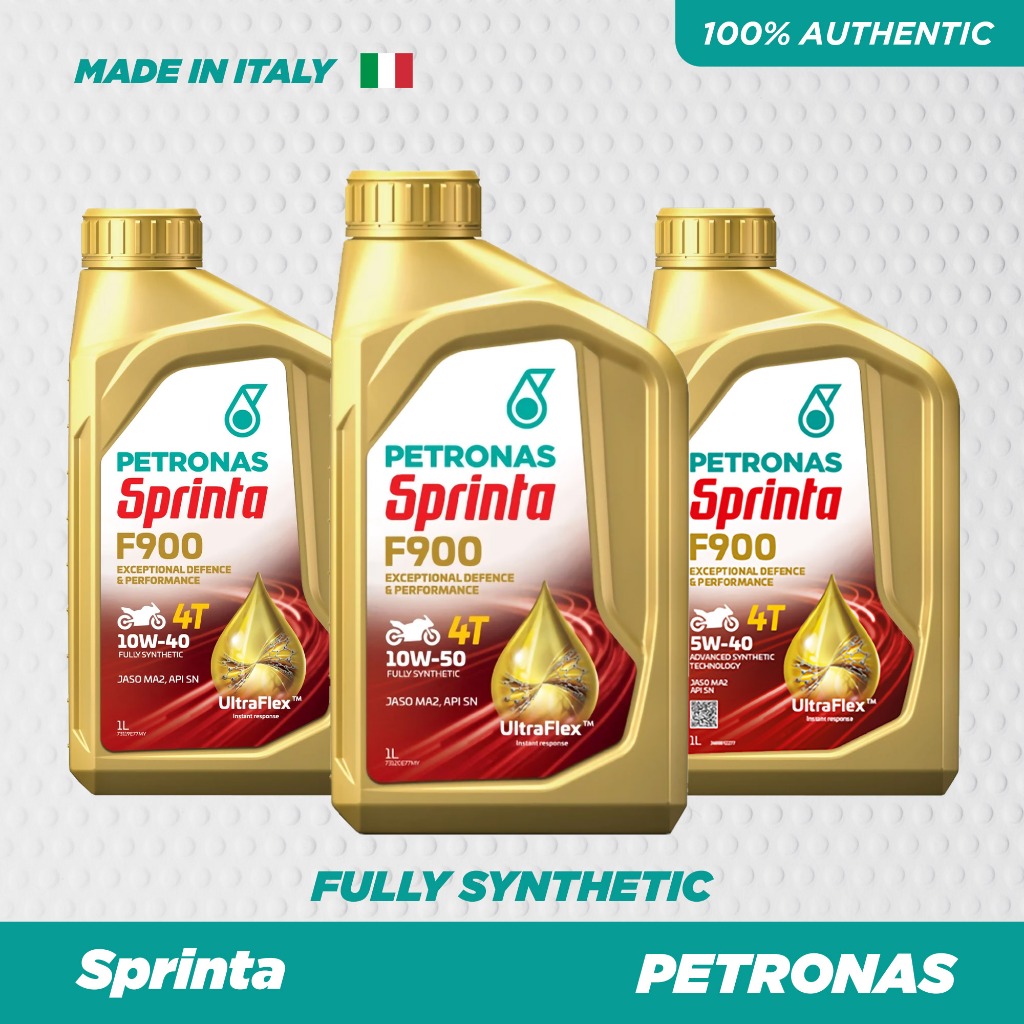 Petronas Kit 2X Sprinta F900 10W-40 Olio Motore Sintetico Per - Foto 7