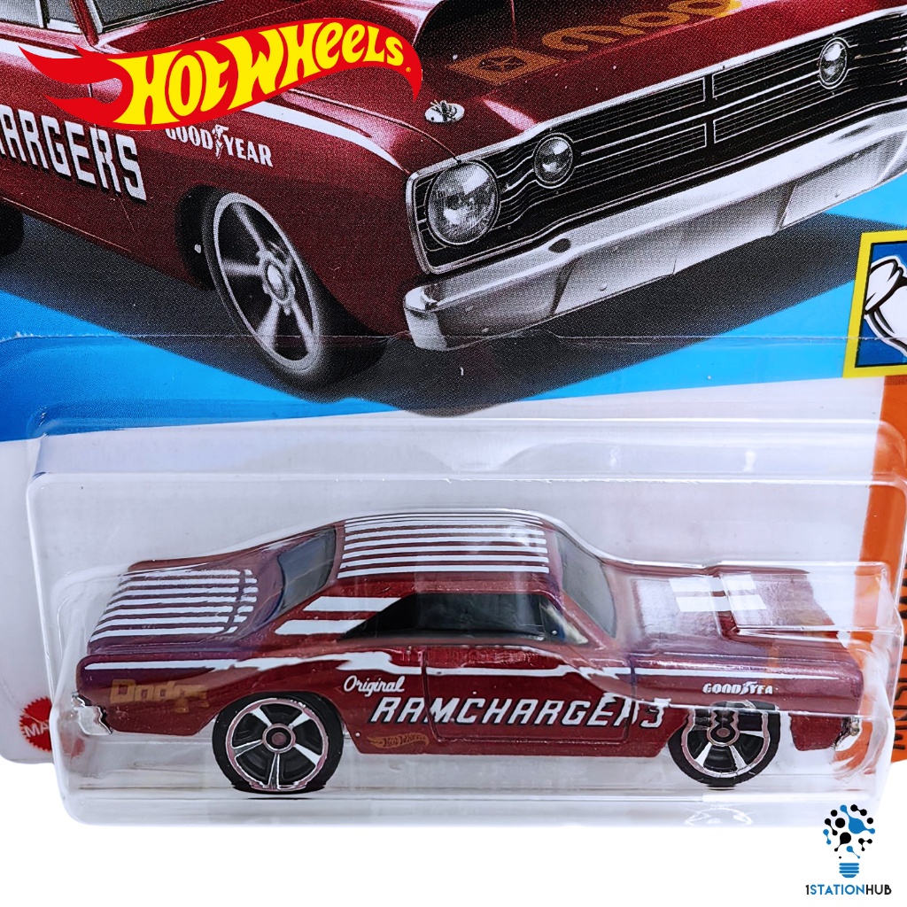 Hot Wheels MUSCLE MANIA 68 Dodge Dart Hotwheels RAMCHARGERS Children Car Collector Kids Toys Vehicle Transportation Shopee Malaysia