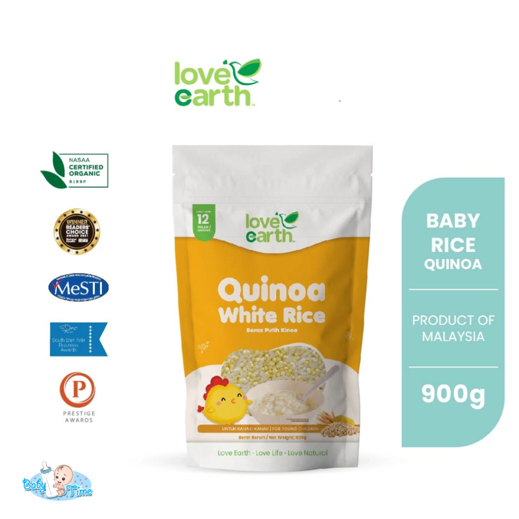 Love Earth Baby Rice (Quinoa) 900g (6 Month+) | Shopee Malaysia