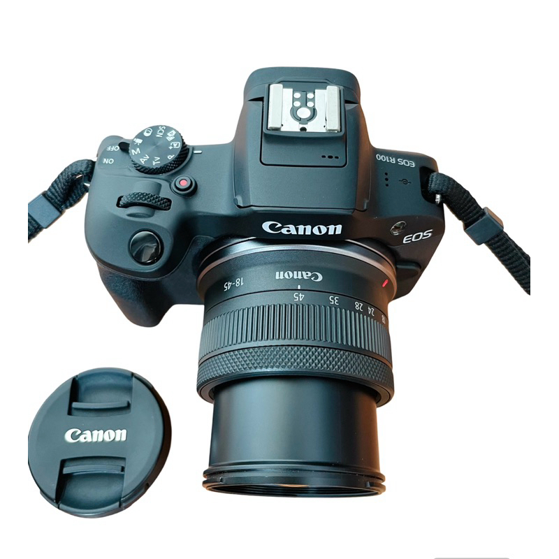 (Used) Canon EOS R100 With 18-45mm IS STM (Like New 99%-Warranty Till ...